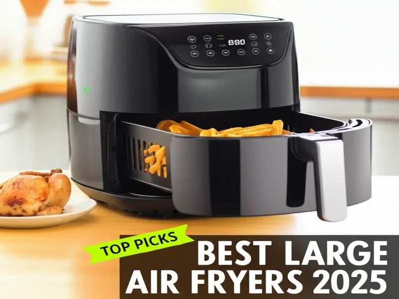 Best Large Air Fryers 2025 — Top Picks & Reviews